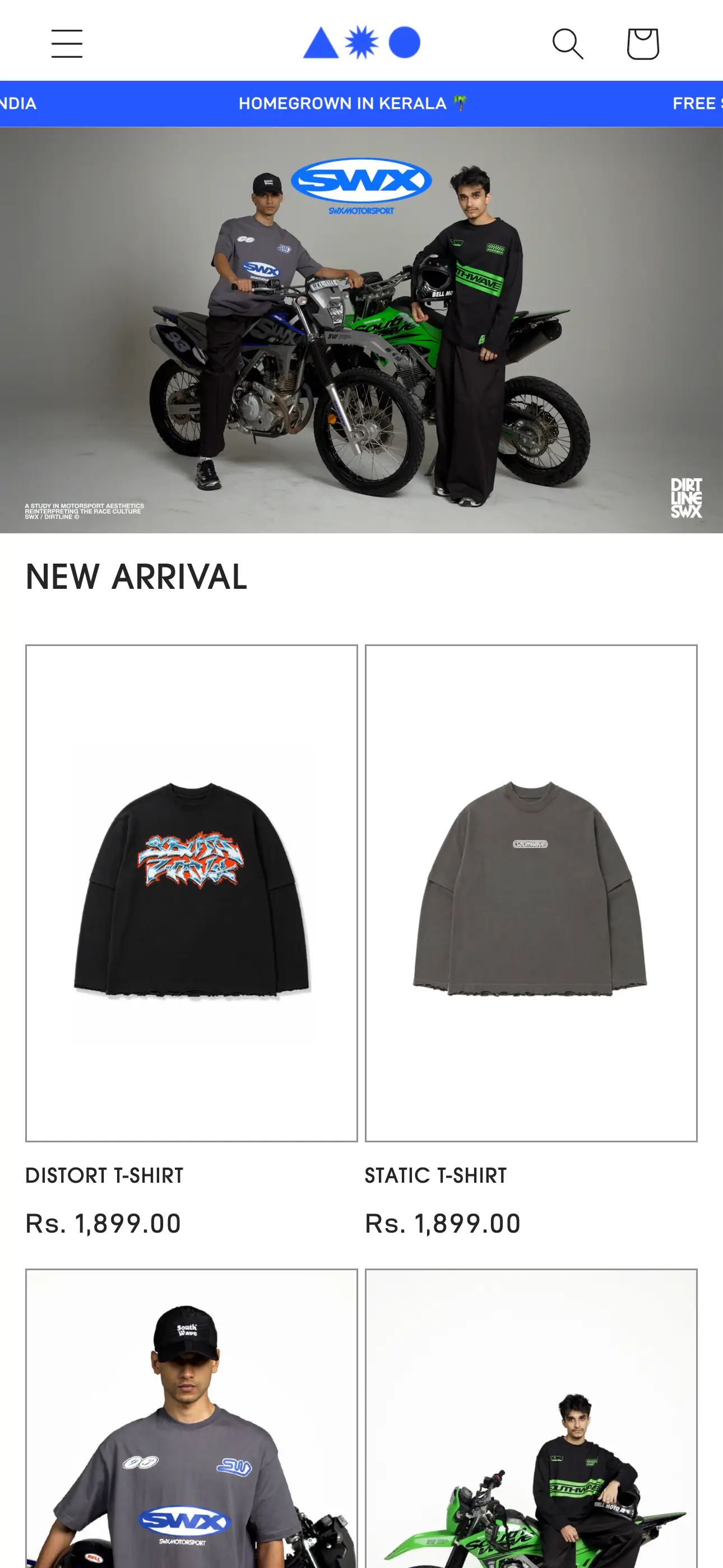 SouthWave mobile storefront