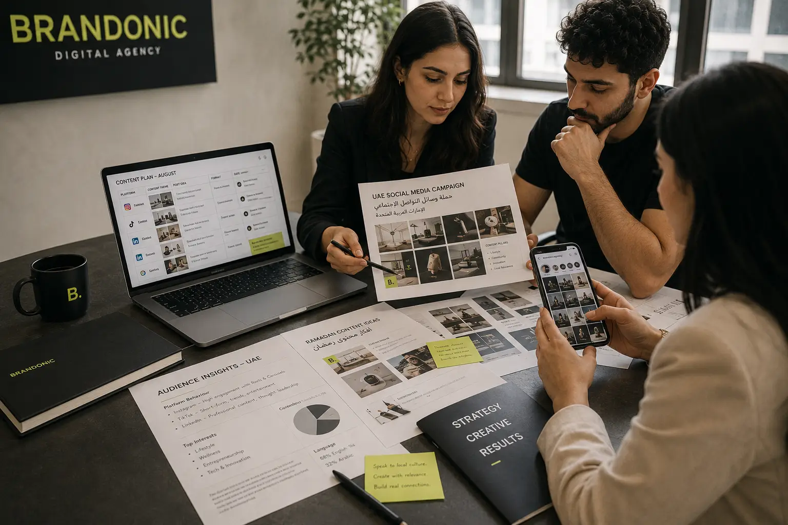 Social media content planned for UAE audiences